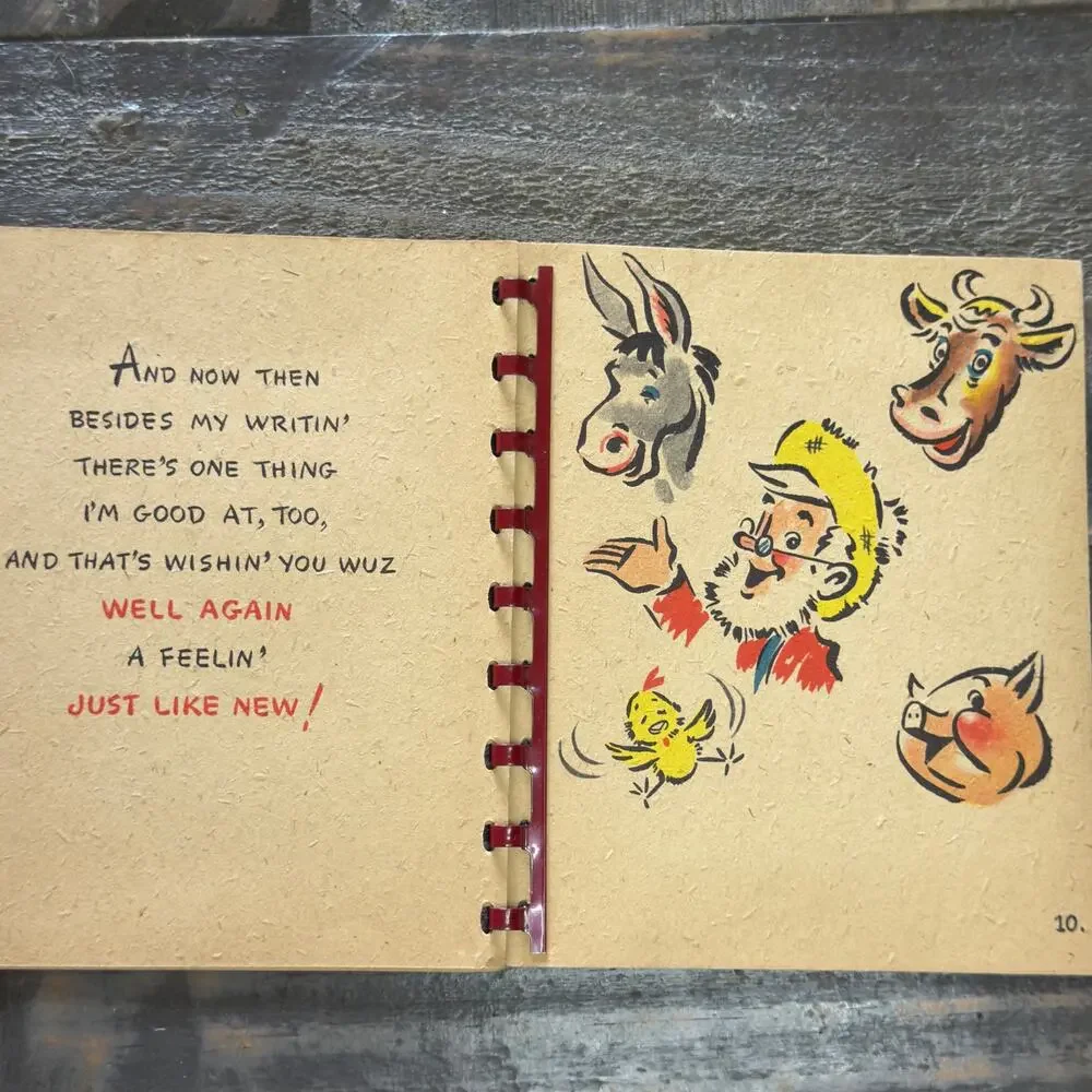 Vintage Hallmark Rufftex Card 40's‎ 